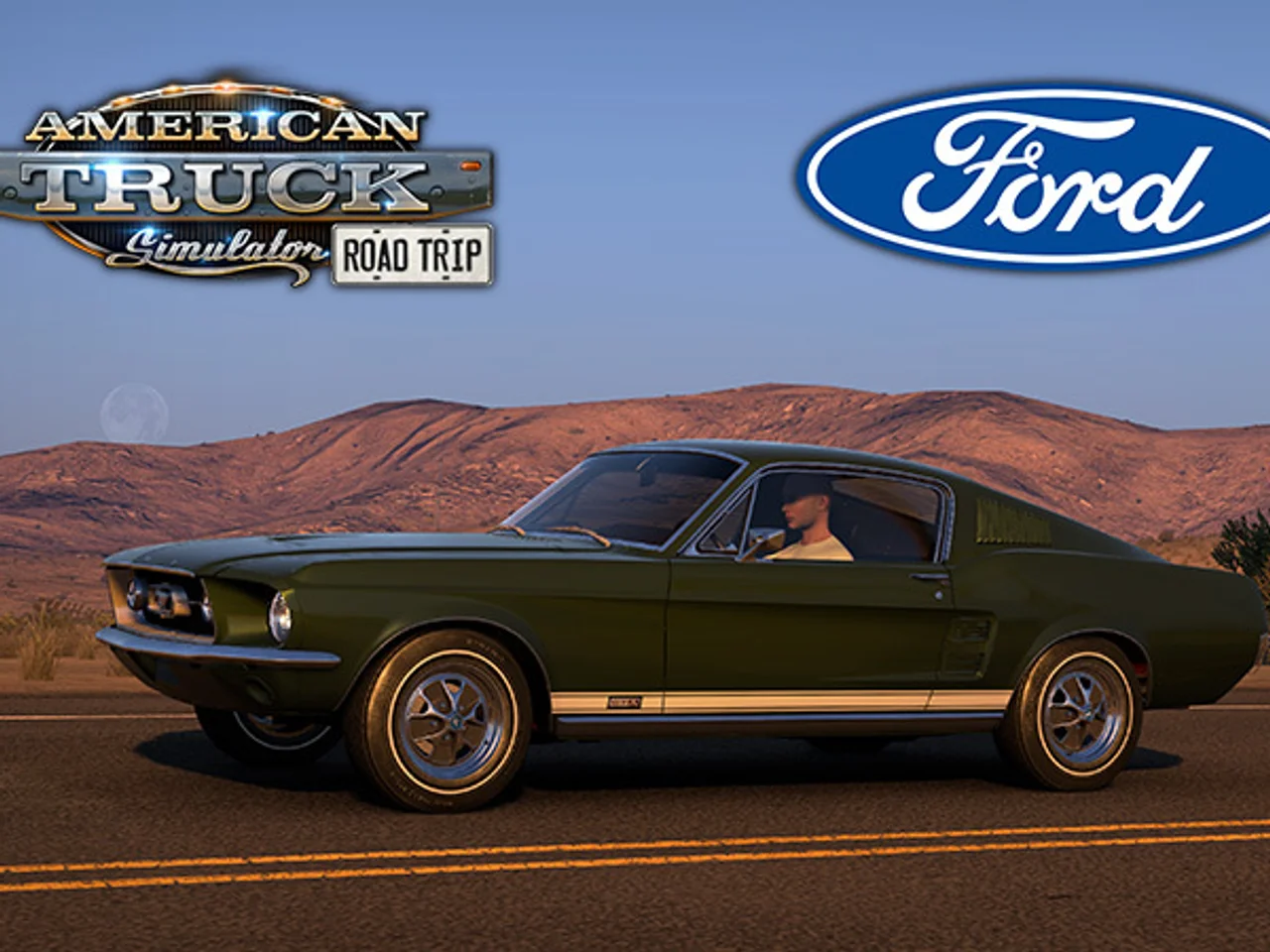 American Truck Simulator range le semi : Road Trip arrive avec quatre Ford