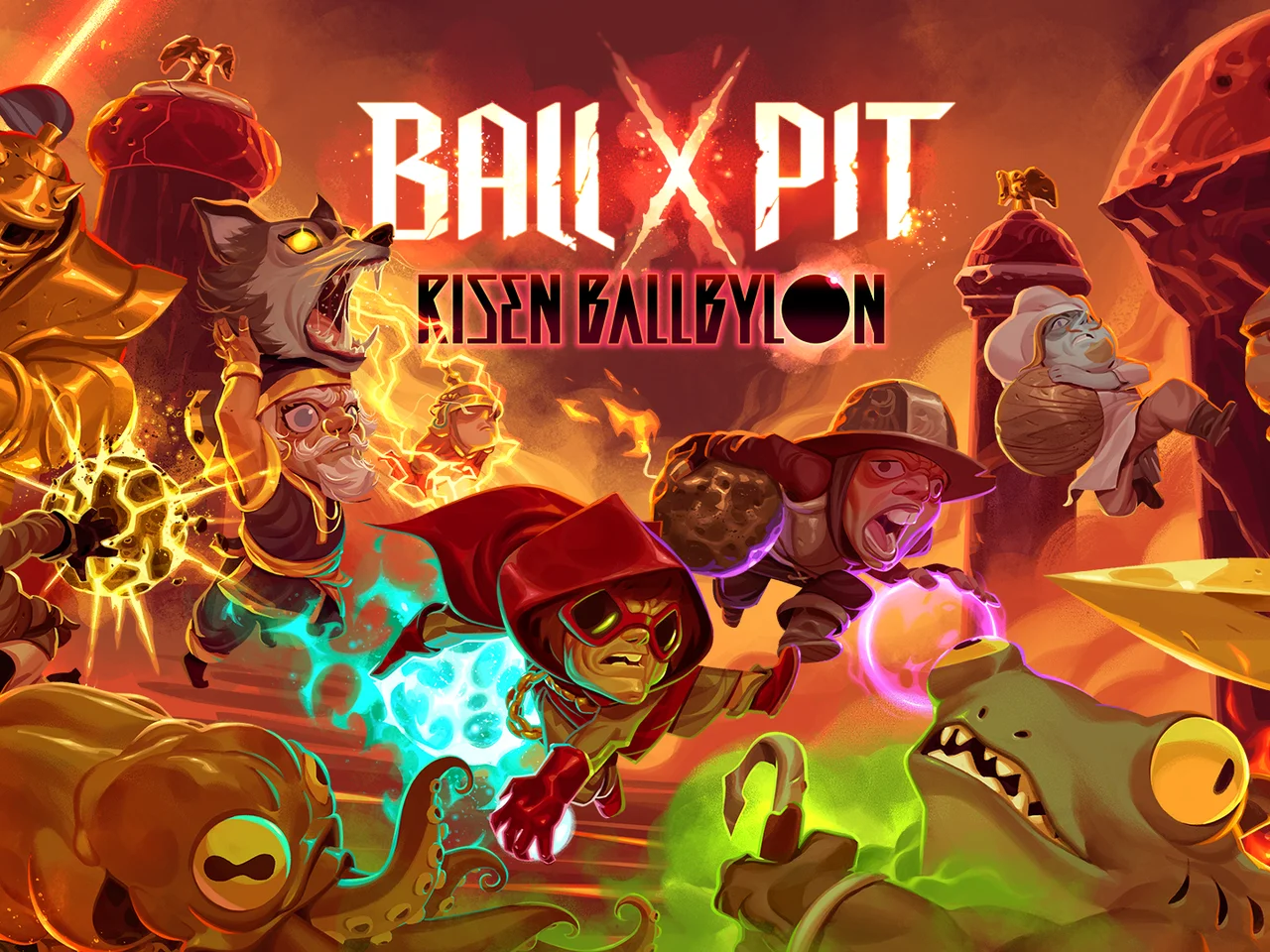 BALL x PIT is done digging down: its expansion climbs back up with 24 new balls and eight characters