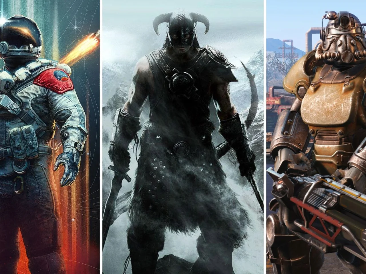 Bethesda a enfin montré sa file d'attente : The Elder Scrolls VI devant, beaucoup de Fallout derrière