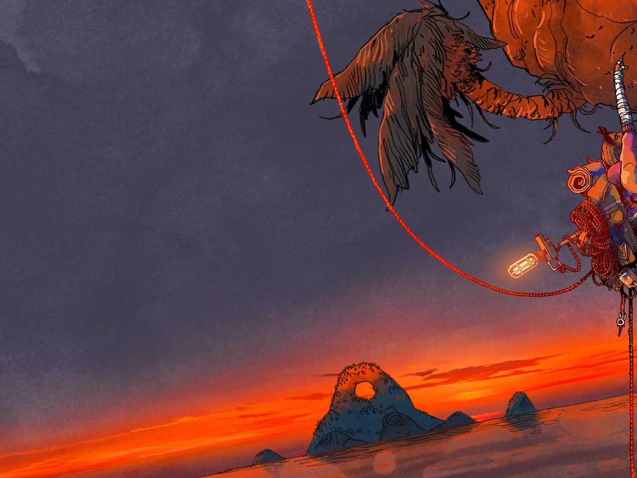 Cairn drops the rope over water on October 29, then adds a new meter to make every mistake hurt anyway