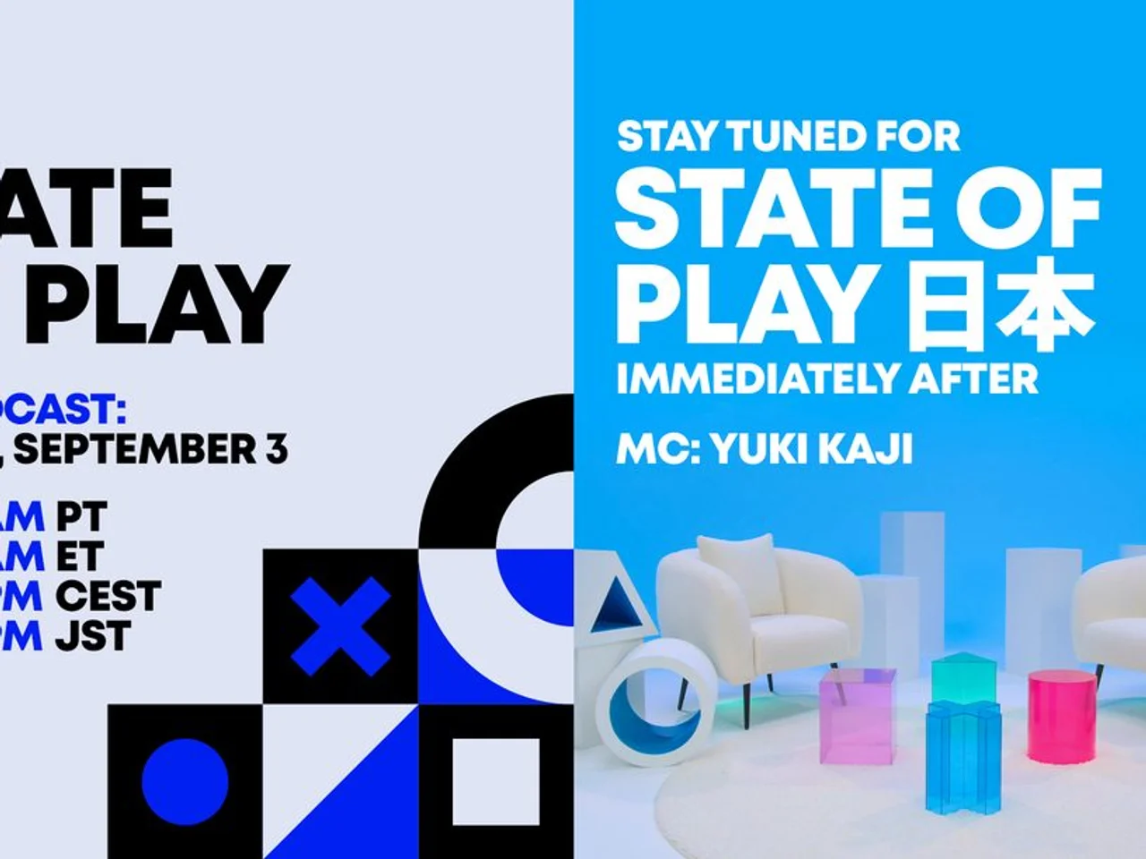 Deux State of Play le même jour : PlayStation donne rendez-vous le 3 septembre