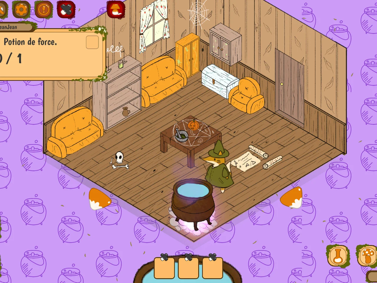 Foxy's Potion Shop veut faire tenir une vie d'alchimiste dans une toute petite cabane
