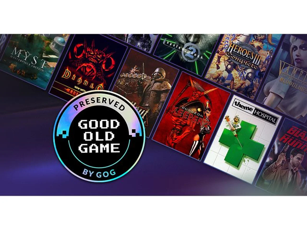 GOG's September update is preserving more than old games — now the giant PC boxes are coming back too