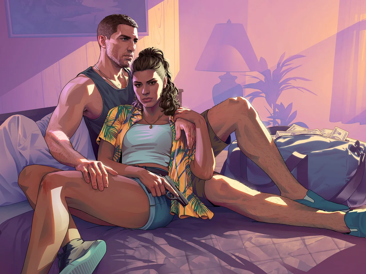 GTA VI finally shows what Jason and Lucia can do at home between robberies