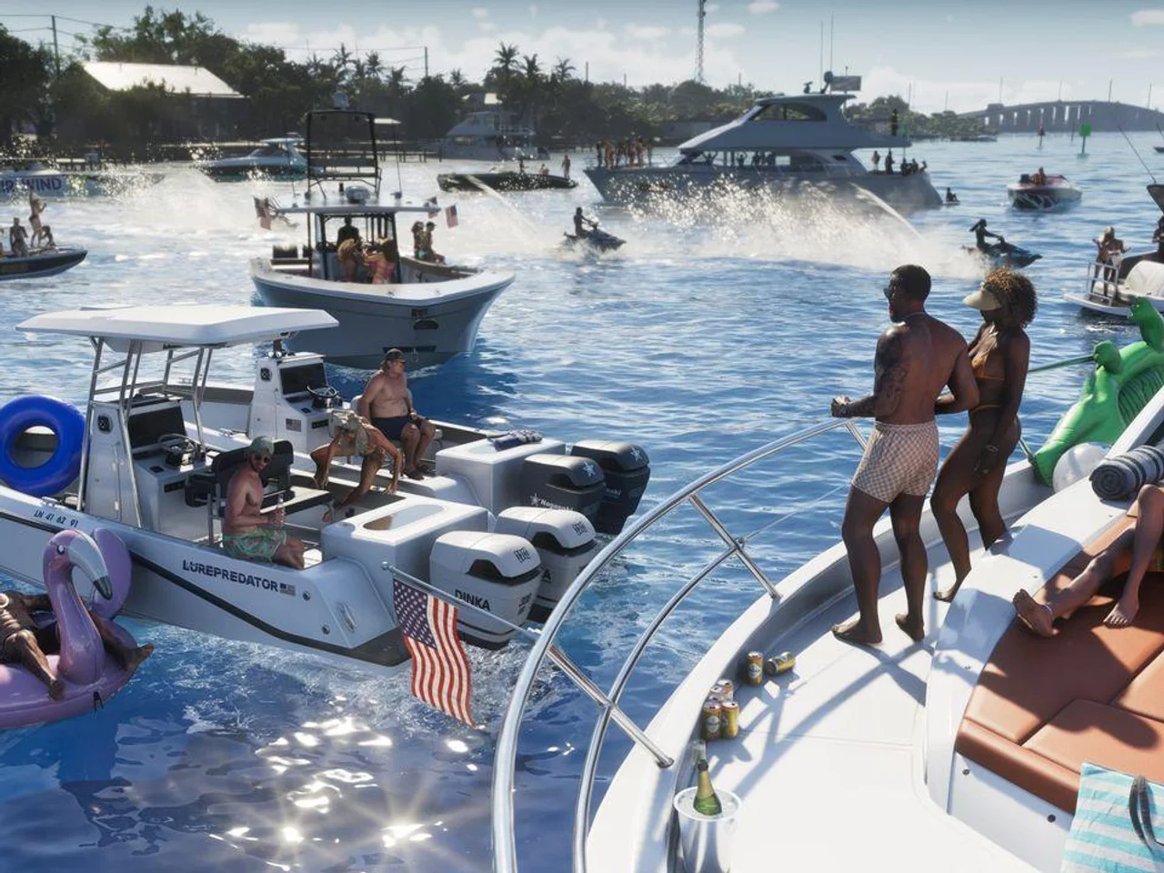 GTA VI ne met pas seulement Leonida au bord de l'eau : Rockstar veut qu'on l'explore aussi par l'eau