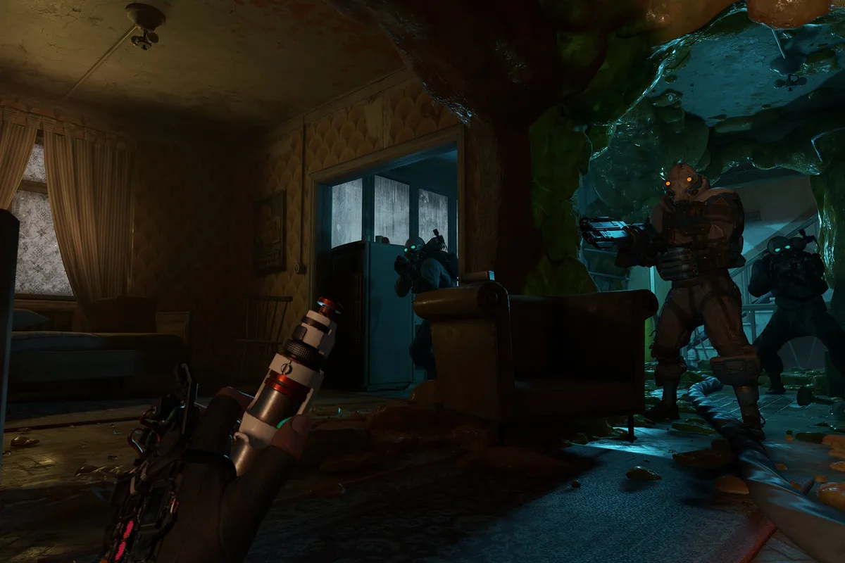 Affrontement en réalité virtuelle contre les soldats du Cartel dans Half-Life Alyx