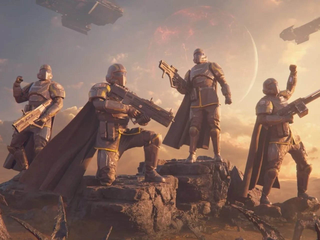 Helldivers 2 celebrates Liberty Day with a free retro rifle, gifts and community events
