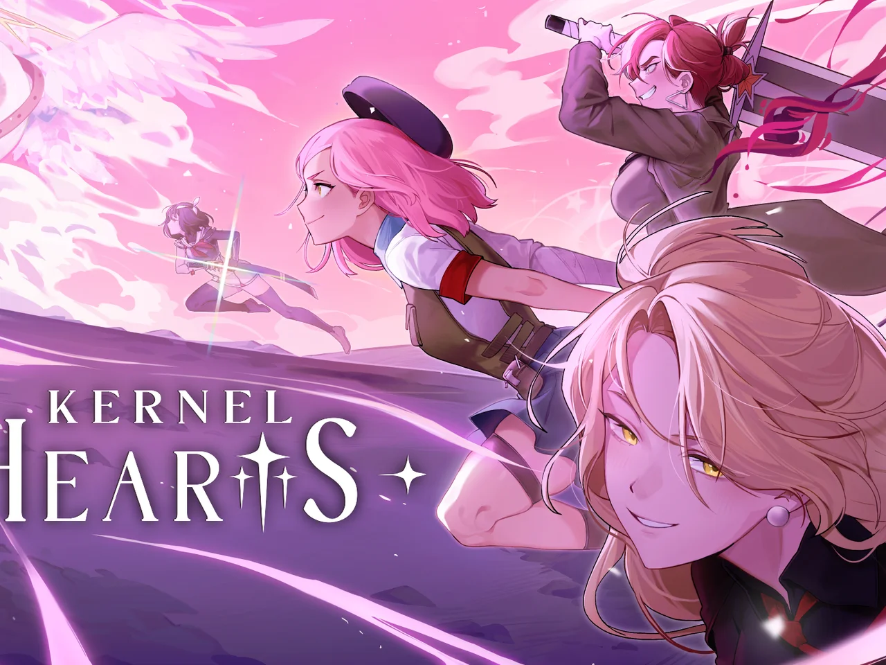 Kernel Hearts sort aujourd'hui : quatre magical girls, 256 KB de upgrades et un dieu à tuer