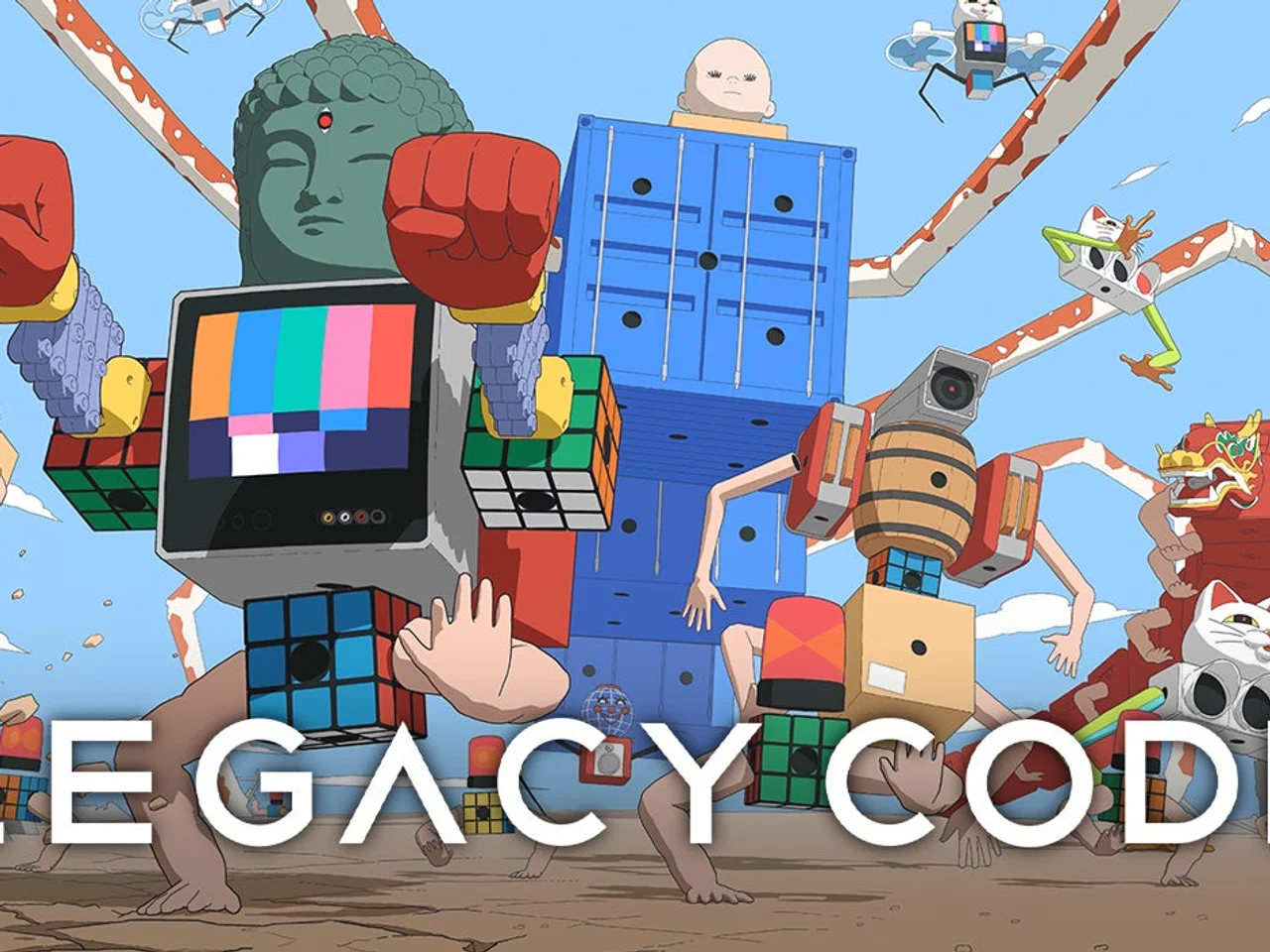 Legacy Code lets you attach dentures to a television and asks physics to figure out the rest