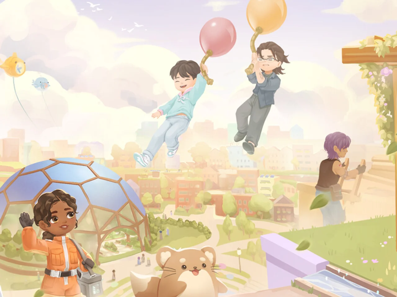 Loftia opens its sky islands on November 3, with an MMO that never asks you to kill ten boars