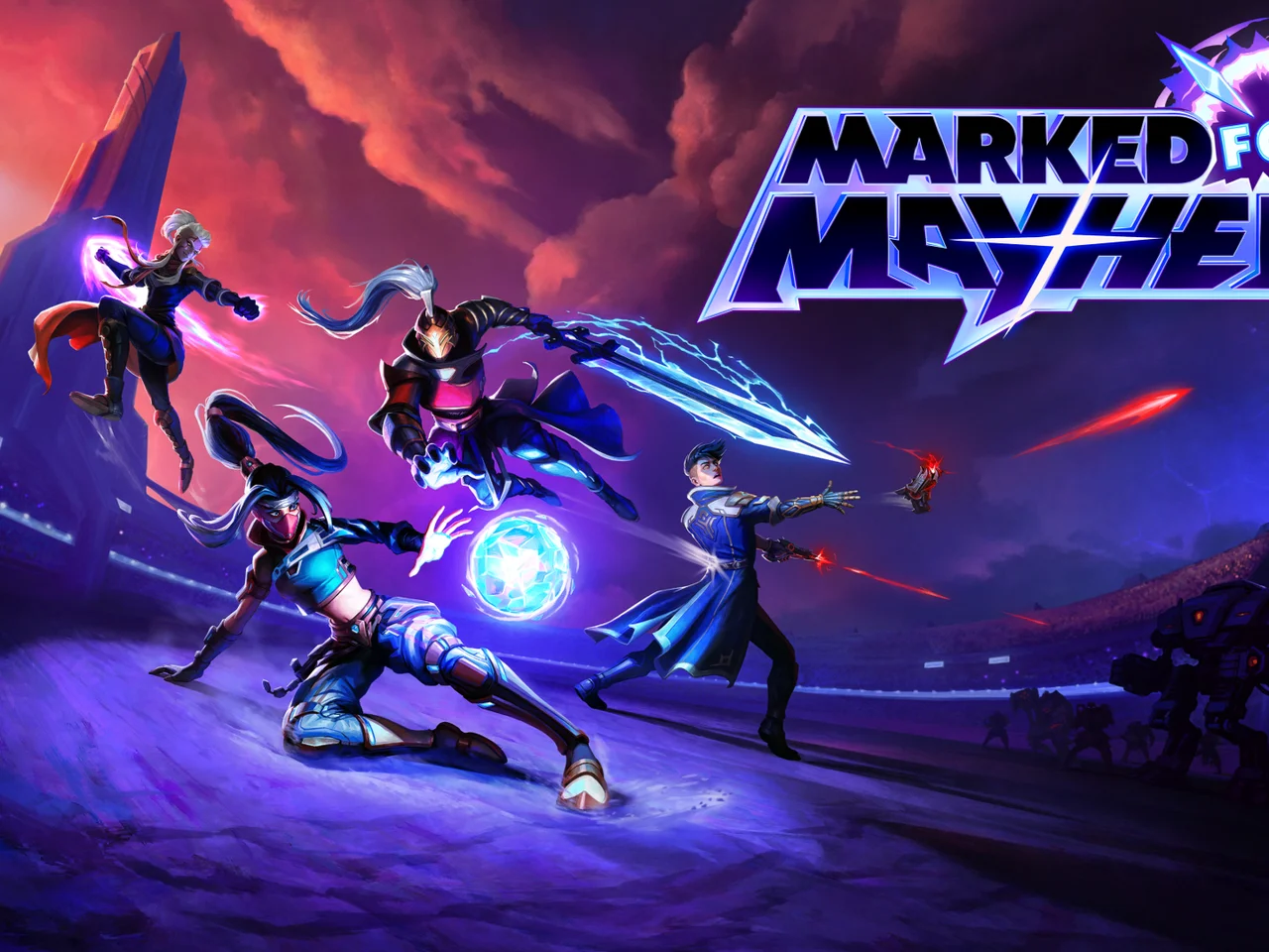 Marked For Mayhem veut quatre joueurs soudés contre les boss, puis prêts à se saboter