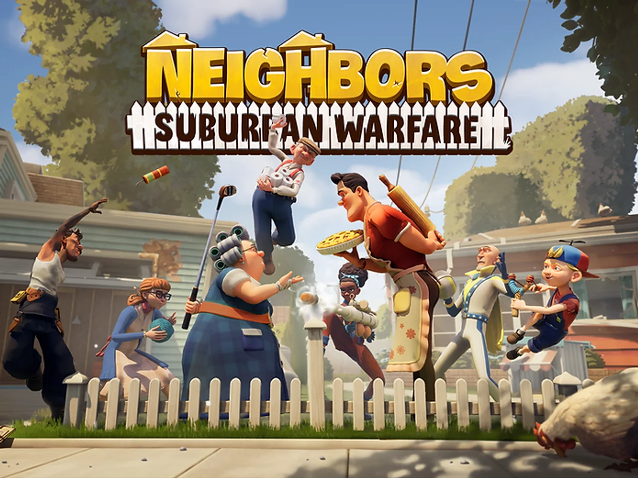 NEIGHBORS: Suburban Warfare quitte l’accès anticipé et devient gratuit