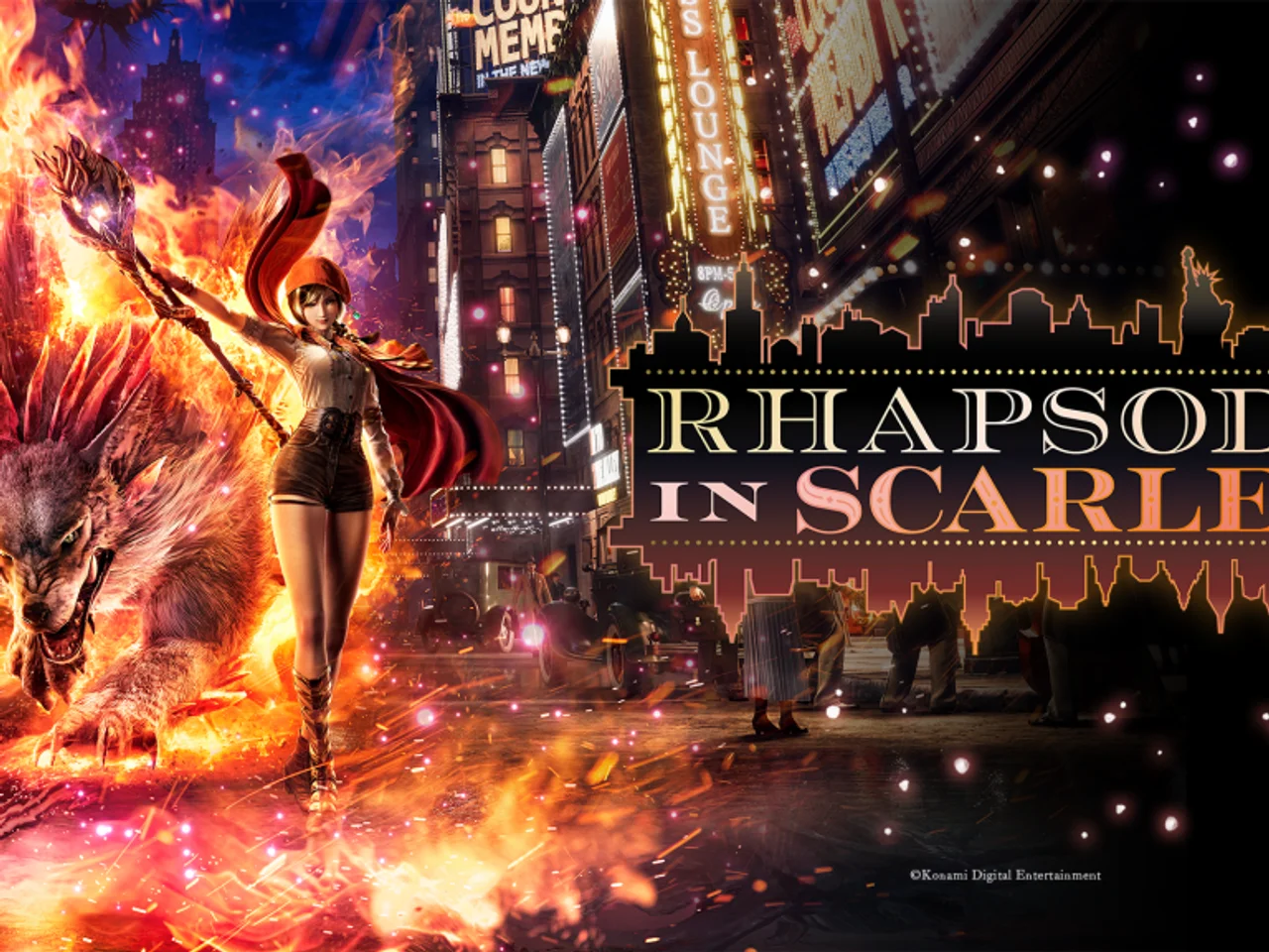 Rhapsody in Scarlet sort de nulle part, et Konami mise tout sur ses combos magie-créatures