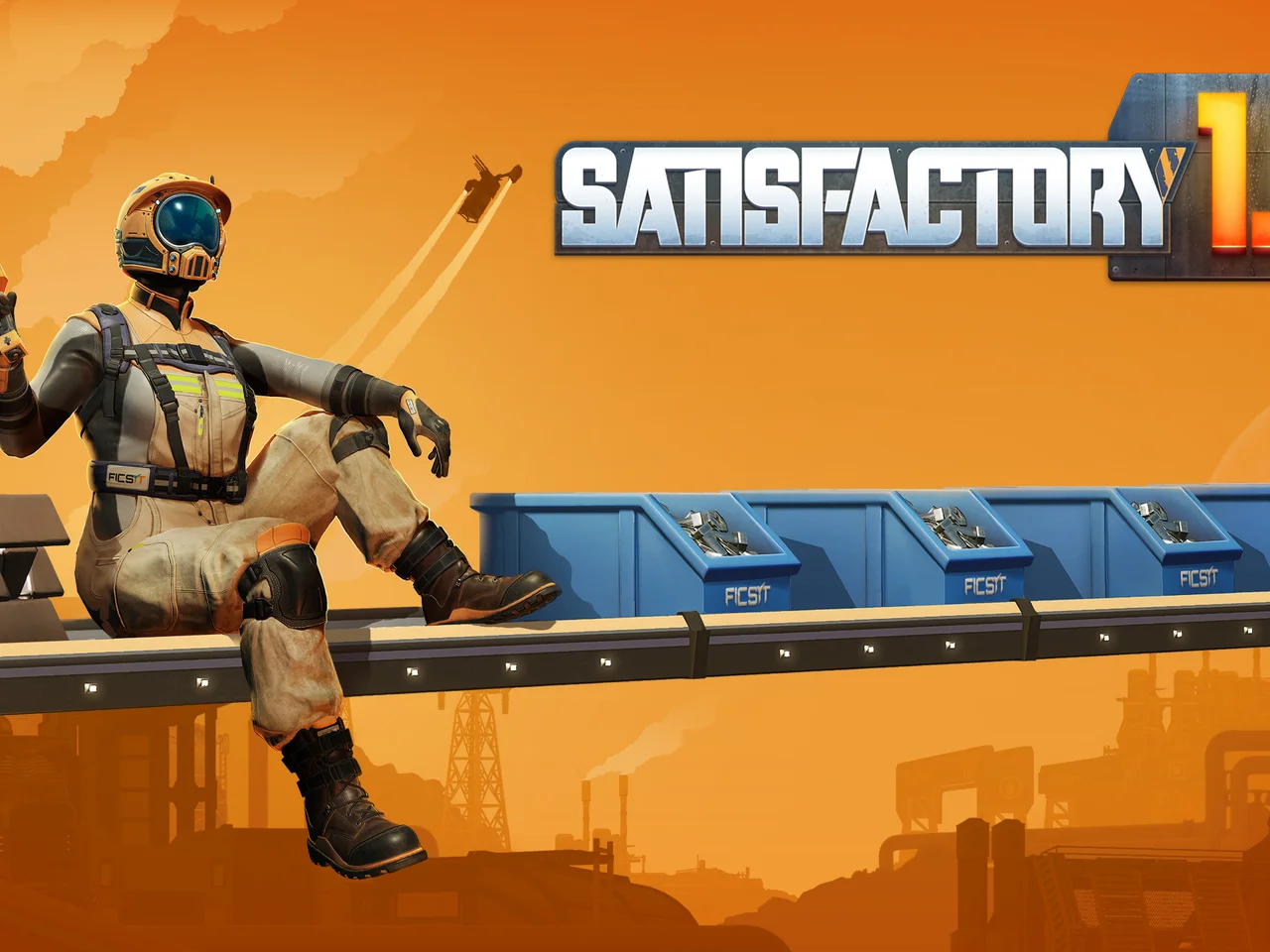 Satisfactory 1.2.4.0 targets the stutters caused by moving build holograms over busy factories