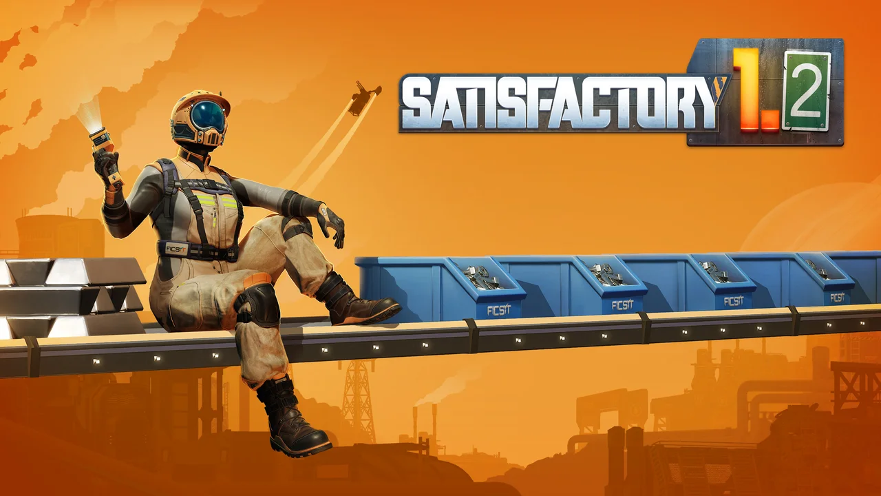 Satisfactory 1.2.4.0 targets the stutters caused by moving build holograms over busy factories