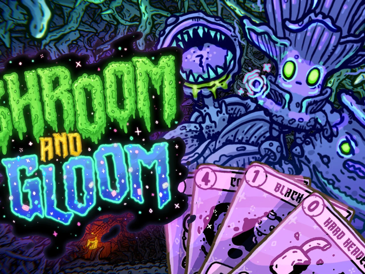 Shroom and Gloom sort enfin sur Steam, et son double deckbuilding arrive déjà bien chargé