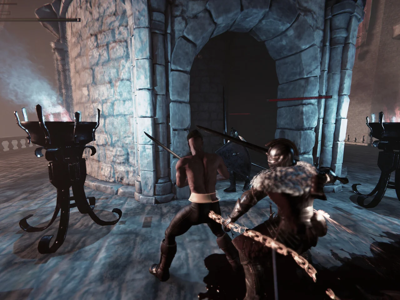 Soul Chained rate sa sortie parce que Steam veut examiner les parties pixelisées d'un boss