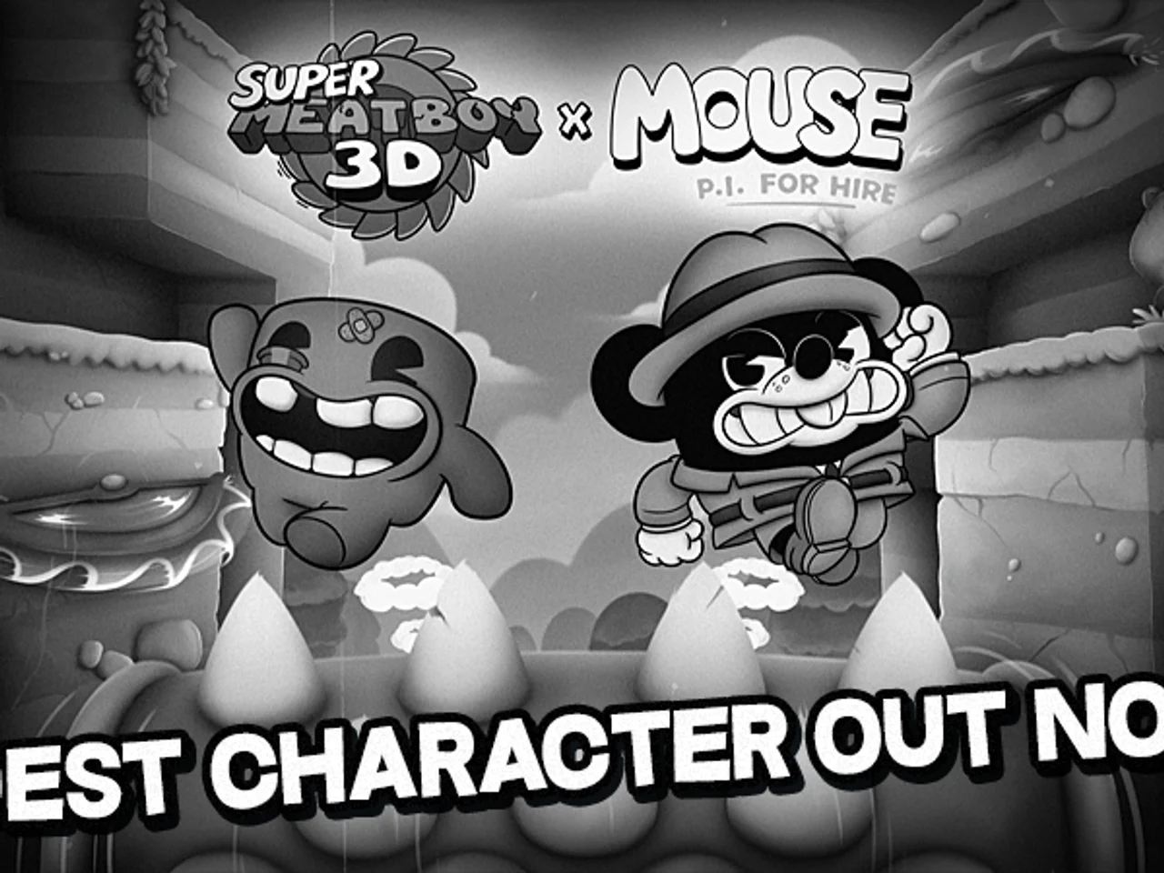 Super Meat Boy 3D Adds MOUSE: P.I. For Hire's Jack Pepper in a Free Update