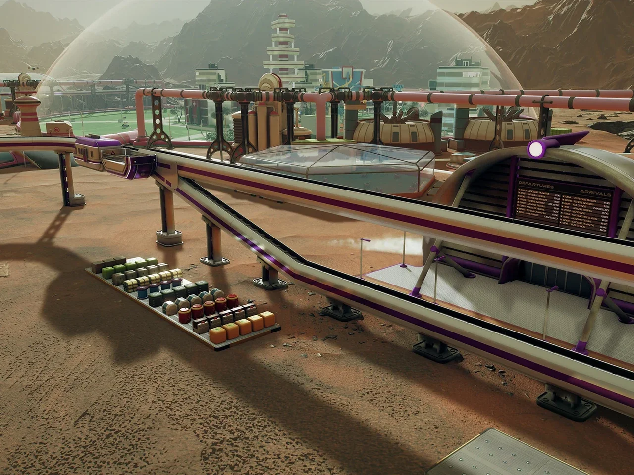 Surviving Mars reshapes its colonies as Patch 1.1.0 rebuilds research and services
