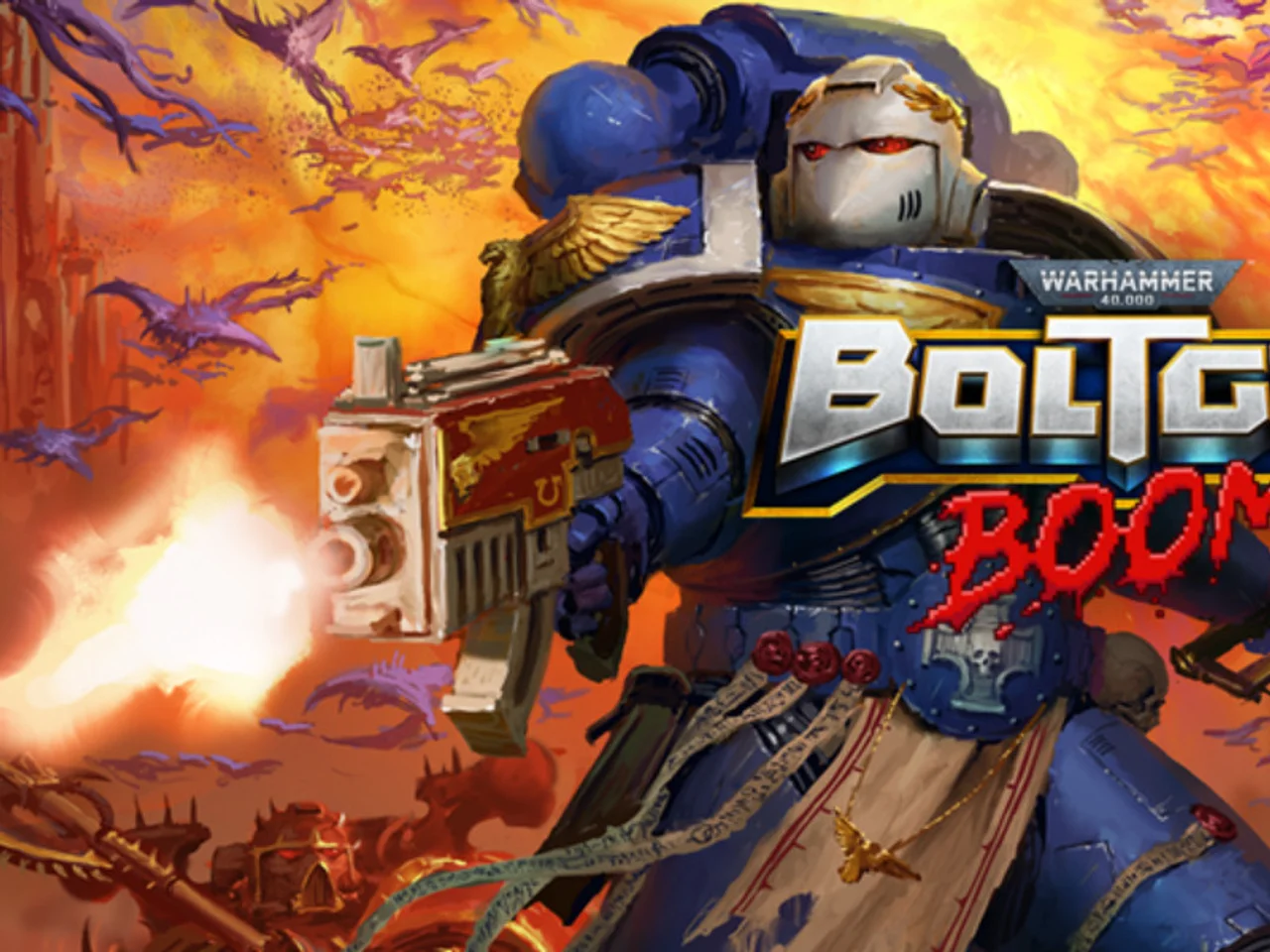 Warhammer 40,000: Boltgun Boom is out on mobile, without ads or an energy meter in sight