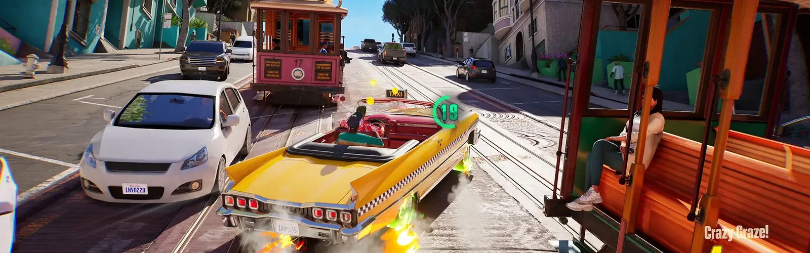 Bannière — Crazy Taxi: World Tour
