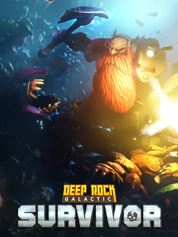 Jaquette — Deep Rock Galactic: Survivor